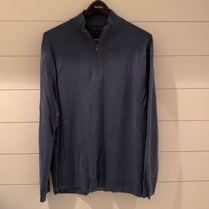 Brooks Brothers Merino Quarter Zip
